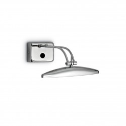 IDEAL LUX MIRROR-20 AP2 APPLIQUE IN METALLO CON DIFFUSORE POSIZIONABILE IN FINITURA CROMO 2x40W