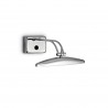 IDEAL LUX MIRROR-20 AP2 APPLIQUE IN METALLO CON DIFFUSORE POSIZIONABILE IN FINITURA CROMO 2x40W