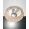 FABAS LUCE 3463-61-125 | VINTAGE PLAFONIERA LED DIMMERABILE IN VETRAMBRA 15W 1350lm WARM WHITE