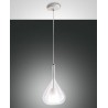 FABAS LUCE 3481-40-241 | LILA SOSPENSIONE IN VETRO BOROSILICATO TRASPARENTE E27 40W