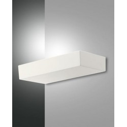 FABAS LUCE 3506-21-955 | EMMA APPLIQUE LED DIMMERABILE IN ALLUMINIO BIANCA 27W 2900lm