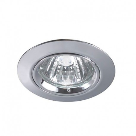 ROSSINI ILLUMINAZIONE 5128-CR PROXY FARETTO AD INCASSO IN METALLO CROMO GU10 40W Ø83x25 mm