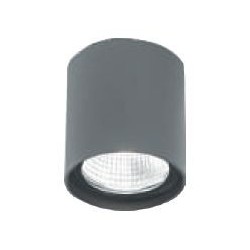 ROSSINI ILLUMINAZIONE KUB001GR KUBA FARETTO DA PLAFONE GRIGIO PER ESTERNO 20W LED 3000°K 1530lm IP54