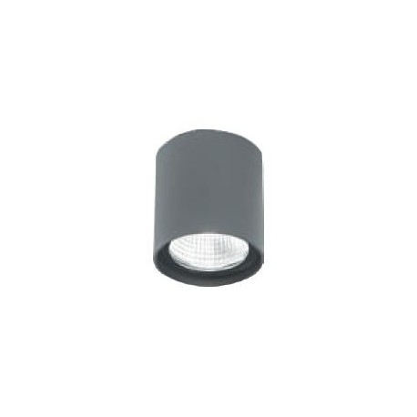 ROSSINI ILLUMINAZIONE KUB001GR KUBA FARETTO DA PLAFONE GRIGIO PER ESTERNO 20W LED 3000°K 1530lm IP54