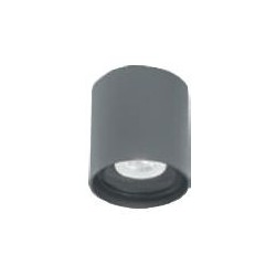 ROSSINI ILLUMINAZIONE KUB005GR KUBA FARETTO DA PLAFONE GRIGIO PER ESTERNO 1x20W LED GU10 IP54