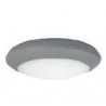 ROSSINI ILLUMINAZIONE MON002GR MONO PLAFONIERA LED INSTALLABILE A PARETE 4000°K 1300lm IP66 GRIGIA