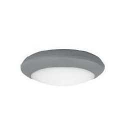 ROSSINI ILLUMINAZIONE MON005GR MONO PLAFONIERA LED D'EMERGENZA 16W 4000°K 1800lm IP66 GRIGIA