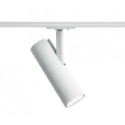 ROSSINI ILLUMINAZIONE LAU001B LAUA FARETTO LED BIANCO ORIENTABILE PER BINARIO MONOFASE 10W 3000°K 880lm