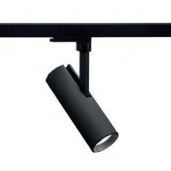ROSSINI ILLUMINAZIONE MAA003N MAAR FARETTO LED NERO ORIENTABILE PER BINARIO TRIFASE 20W 3000°K 1750lm