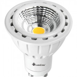 MARINO CRISTAL 21516 PRO-RFL-COB-7  LAMPADA LED 7W GU10 3000°K 550lm CONFEZIONE 10 LAMPADINE