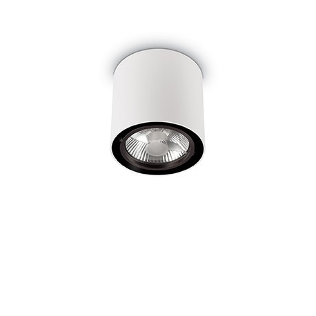 IDEAL LUX MOOD PL1 BIG ROUND LAMPADA DA SOFFITTO COLORE BIANCO 50W GU10
