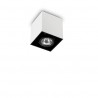 IDEAL LUX MOOD PL1 SMALL SQUARE LAMPADA DA SOFFITTO COLORE BIANCO 28W GU10