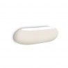 IDEAL LUX MORIS AP2 APPLIQUE IN VETRO SOFFIATO BIANCO 2x40W  G9