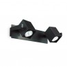 IDEAL LUX MOUSE AP2 LAMPADA DA PARETE IN METALLO NERO CON DIFFUSORI ORIENTABILI 2x50W 