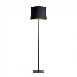 IDEAL LUX NORDIK PT1 LAMPADA DA TERRA CON PARALUME IN LAMINA RIVESTITA 60W E27