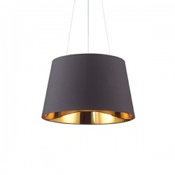 IDEAL LUX NORDIK SP4 SOSPENSIONE CON PARALUME IN LAMINA RIVESTITA 4x60W E27