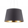 IDEAL LUX NORDIK SP6 SOSPENSIONE CON PARALUME IN LAMINA RIVESTITA 6x60W E27