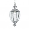 IDEAL LUX NORMA SP1 SOSPENSIONE IN METALLO CROMATO CON DIFFUSORE IN VETRO 1x60W E27
