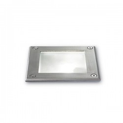 IDEAL LUX PARK PT1 SQUARE SPOT DA INCASSO SUOLO O PARETE CORPO IN LUCE IN PVC 15W GU9 IP54