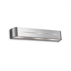 IDEAL LUX POSTA AP3 APPLIQUE ALLUMINIO CON DIFFUSORE COMPOSTO DA TRE VETRI SMERIGLIATO 3x40W E14