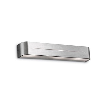 IDEAL LUX POSTA AP3 APPLIQUE ALLUMINIO CON DIFFUSORE COMPOSTO DA TRE VETRI SMERIGLIATI 3x40W E14