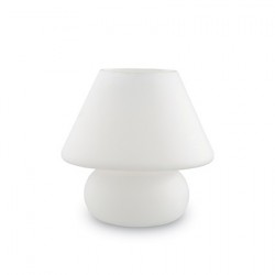 IDEAL LUX PRATO TL1 BIG LAMPADA DA TAVOLO IN VETRO SOFFIATO 60W E27
