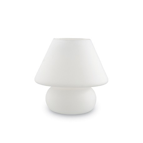 IDEAL LUX PRATO TL1 BIG LAMPADA DA TAVOLO IN VETRO SOFFIATO 60W E27