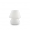 IDEAL LUX PRATO TL1 SMALL LAMPADA DA TAVOLO IN VETRO SOFFIATO 40W E14