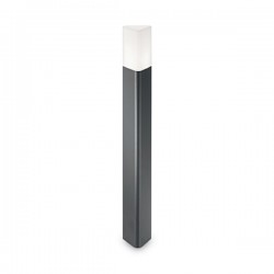 IDEAL LUX PULSAR PT1 ANTRACITE LAMPADA DA TERRA IN FUSIONE DI ALLUMNIO CON DIFFUSORE IN POLICARBONATO 42W E27