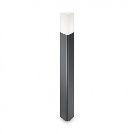 IDEAL LUX PULSAR PT1 ANTRACITE LAMPADA DA TERRA IN FUSIONE DI ALLUMNIO CON DIFFUSORE IN POLICARBONATO 42W E27