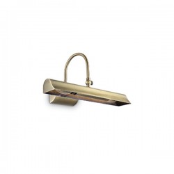 IDEAL LUX RETRO' AP2 APPLIQUE ORIENTABILE  IN METALLO FINITURA BRUNITO 2x28W E14
