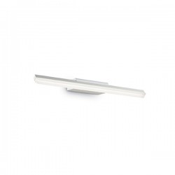 IDEAL LUX RIFLESSO AP60 LAMPADA PARETE RIFINITA IN BIANCO CON DIFFUSORE IN MATERIALE ACRILICO 