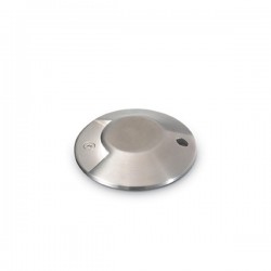 IDEAL LUX ROCKET-1 PT1 APPARECCHIO DA INCASSO A TERRA IN ACCIAIO E VETRO PIREX 3W 200lm