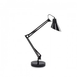 IDEAL LUX SALLY TL1 LAMPADA DA TAVOLO CON BRACCIO SNODATO E DIFFUSORE ORIENTABILE 42W
