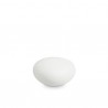 IDEAL LUX SASSO PT1 D30 LAMPADA DA TERRA PER ESTERNO COLOR BIANCO OPACO 15W G9