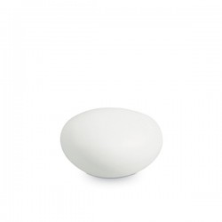 IDEAL LUX SASSO PT1 D40 LAMPADA DA TERRA PER ESTERNO COLOR BIANCO OPACO 40W E27