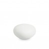IDEAL LUX SASSO PT1 D40 LAMPADA DA TERRA PER ESTERNO COLOR BIANCO OPACO 40W E27