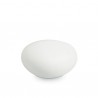 IDEAL LUX SASSO PT1 D50 LAMPADA DA TERRA PER ESTERNO COLOR BIANCO OPACO 40W E27