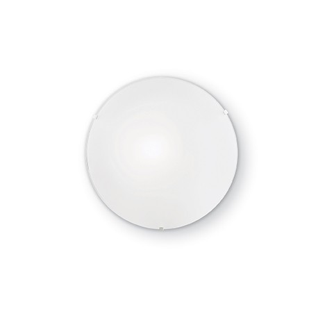 IDEAL LUX SIMPLY PL3 PLAFONIERA IN VETRO TRASPARENTE SABBIATO 3x60W E27