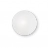 IDEAL LUX SIMPLY PL4 PLAFONIERA IN VETRO TRASPARENTE SABBIATO 4x60W E27