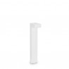IDEAL LUX SIRIO PT2 SMALL LAMPADA DA TERRA BIANCA CON DIFFUSORE IN VETRO PIREX 2x15W G9 IP44