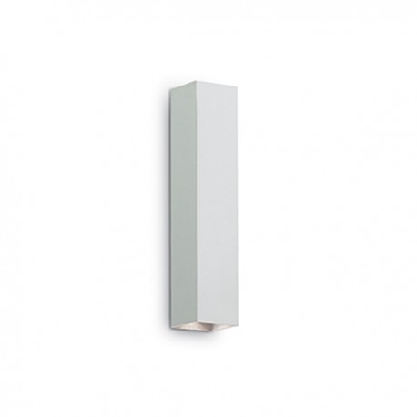 IDEAL LUX SKY AP2 LAMPADA DA PARETE IN METALLO BIANCO CON INTERNO SMALTATO BIANCO 2x28W GU10