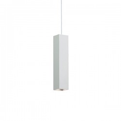 IDEAL LUX SKY SP1 BIANCO SOSPENSIONE IN METALLO CON INTERNO SMALTATO BIANCO 1x28W GU10