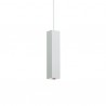 IDEAL LUX SKY SP1 BIANCO SOSPENSIONE IN METALLO CON INTERNO SMALTATO BIANCO 1x28W GU10