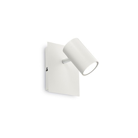 IDEAL LUX SPOT AP1 APPLIQUE BIANCA DIFFUSORI ORIENTABILI 50W GU10