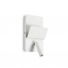 IDEAL LUX READ AP1 BIANCO APPLIQUE METALLICA CON DIFFUSORE ORIENTABILE  3W 130lm