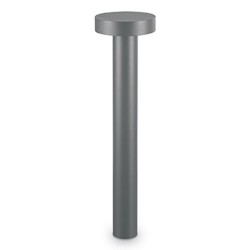 IDEAL LUX TESLA PT4 BIG LAMPADA DA TERRA ANTRACITE CON EMISSIONE  LUCE VERSO IL BASSO IP44 