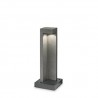 IDEAL LUX TITANO PT1 SMALL granito LAMPADA TERRA IN METALLO EMISSIONE LUCE VERSO IL BASSO 7W 450lm IP55