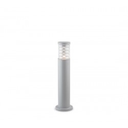 IDEAL LUX TRONCO PT1 SMALL PALO DA ESTERNO IN ALLUMINIO GRIGIO CORPO LUCE IN VETRO PIREX 60W IP44