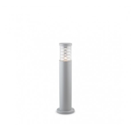 IDEAL LUX TRONCO PT1 SMALL PALO DA ESTERNO IN ALLUMINIO GRIGIO CORPO LUCE IN VETRO PIREX 60W IP44